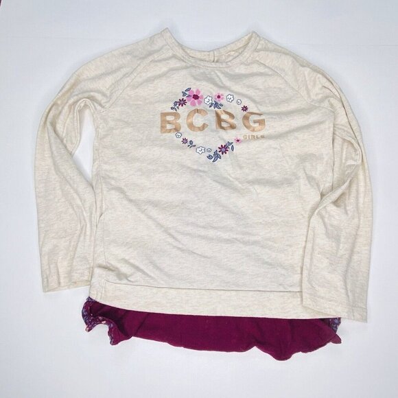 BCBGMaxAzria Other - BCBG Girls Multi Color Floral Long Sleeve Shirt 6X